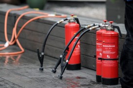 Mokomoji mobili gaisro gesinimo įranga-4