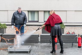 Mokomoji mobili gaisro gesinimo įranga-5