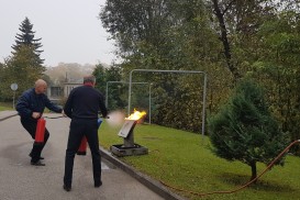 Mokomoji mobili gaisro gesinimo įranga-1